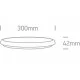 ONE LIGHT griestu GAISMEKLIS Slim Plafo 18W, LED, IP54, 67368/W/W ONE LIGHT griestu GAISMEKLIS Slim Plafo 18W, LED, IP54, 67368/W/W