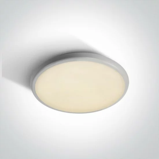 ONE LIGHT griestu GAISMEKLIS Slim Plafo 18W, LED, IP54, 67368/W/W ONE LIGHT griestu GAISMEKLIS Slim Plafo 18W, LED, IP54, 67368/W/W