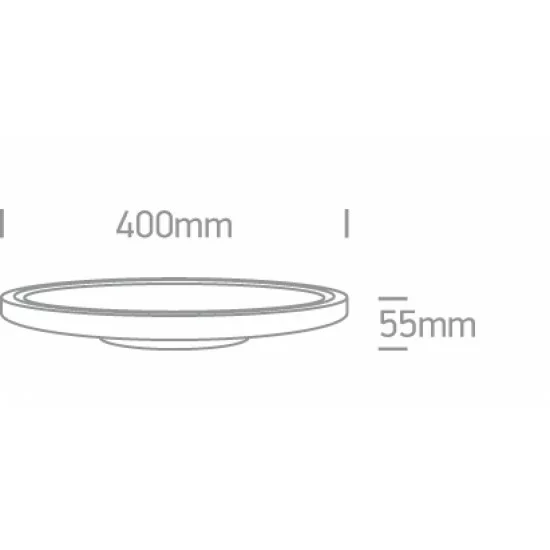 ONE LIGHT ceiling LAMP Ultra Slim LED Plafo 40W, LED, IP20, 62140FB/W/W ONE LIGHT ceiling LAMP Ultra Slim LED Plafo 40W, LED, IP20, 62140FB/W/W