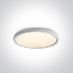 ONE LIGHT Deckenlampe Ultra Slim LED Plafo 40W, LED, IP20, 62140FB/W/W