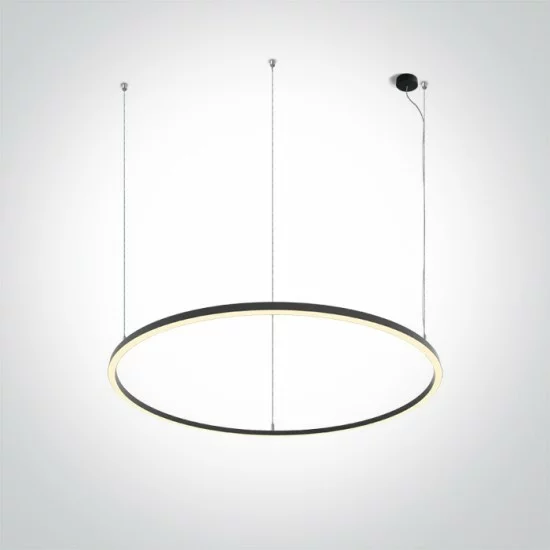 ONE LIGHT PENDANT LAMP CIRCLE 65W, LED, IP20, 62156C/B/W ONE LIGHT PENDANT LAMP CIRCLE 65W, LED, IP20, 62156C/B/W