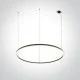 ONE LIGHT PENDANT LAMP CIRCLE 65W, LED, IP20, 62156C/B/W ONE LIGHT PENDANT LAMP CIRCLE 65W, LED, IP20, 62156C/B/W