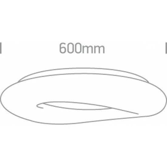 ONE LIGHT griestu GAISMEKLIS CLOUD 40W, LED, IP20, 62148B/W ONE LIGHT griestu GAISMEKLIS CLOUD 40W, LED, IP20, 62148B/W