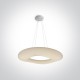 ONE LIGHT PENDANT LAMP RINGS 80W, LED, IP20, 62180NB/W/W