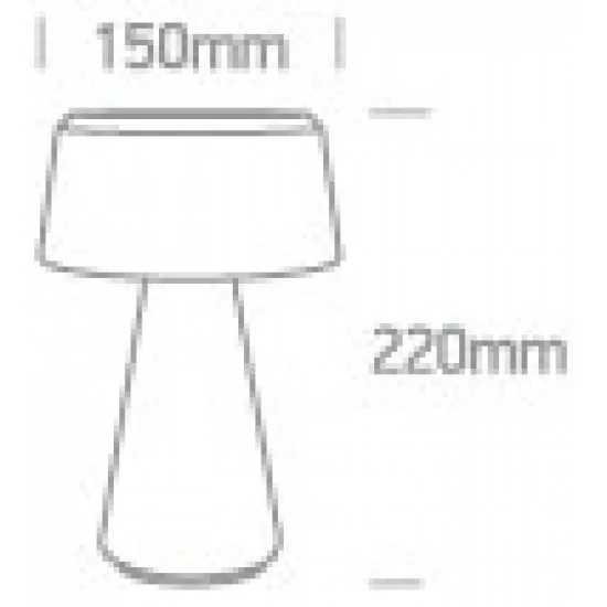 ONE LIGHT уличная настольная лампа LED, 3W, 3000K, 120lm, 61088/W ONE LIGHT уличная настольная лампа LED, 3W, 3000K, 120lm, 61088/W