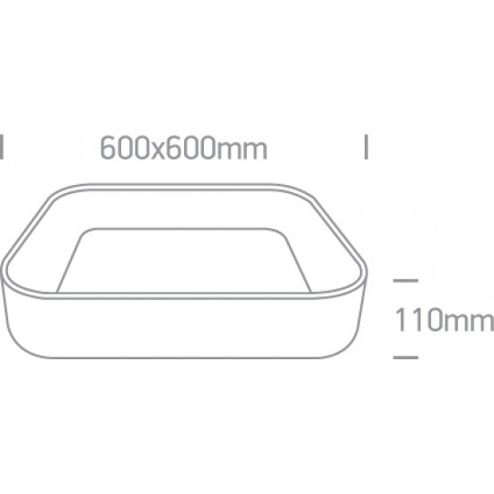 ONE LIGHT потолочный светильник Decorative Plafo SQUARE 50W, LED, IP20, 62142NA/W/W