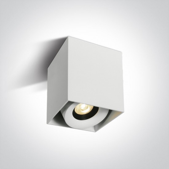 ONE LIGHT потолочный светильник Adjustable COB 8W, LED, IP20, 12108XA/W/W