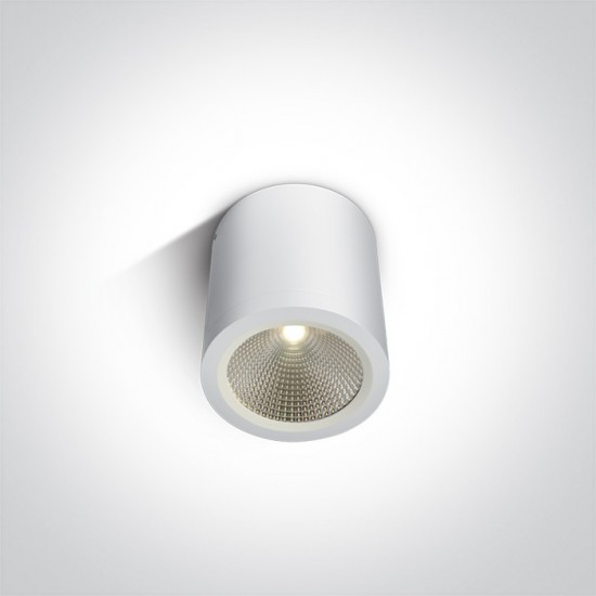 ONE LIGHT ceiling light The COB 10W, LED, IP54, 67380/W/W