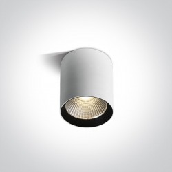 ONE LIGHT ceiling light COB 15W, LED, IP65, 67516A/W/W