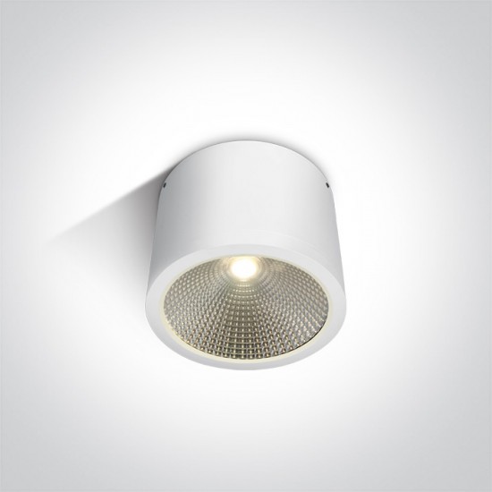 ONE LIGHT Deckenleuchte COB 25W, LED, IP54, 67380A/W/W