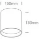 ONE LIGHT потолочный светильник COB 40W, LED, IP65, 67516C/W/W ONE LIGHT потолочный светильник COB 40W, LED, IP65, 67516C/W/W