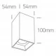 ONE LIGHT потолочный светильник Surface Shop 7W, LED, IP20, 12107B/W/W ONE LIGHT потолочный светильник Surface Shop 7W, LED, IP20, 12107B/W/W