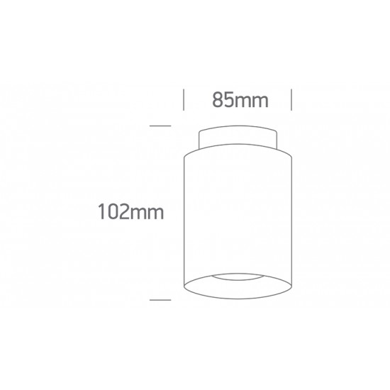 ONE LIGHT потолочный светильник The Backlight 10W, LED, IP20, 12112A/W/W