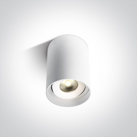 ONE LIGHT Deckenleuchte The COB 10W, LED, IP20, 12110D/W/W