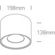 ONE LIGHT потолочный светильник The COB 30W, LED, IP20, 12130LA/W/W