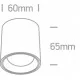 ONE LIGHT ceiling light The Chill Out 7W, LED, IP20, 12107K/W/W ONE LIGHT ceiling light The Chill Out 7W, LED, IP20, 12107K/W/W