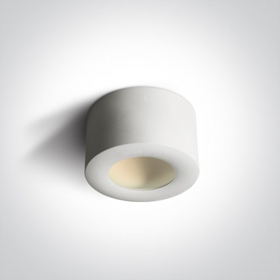 ONE LIGHT ceiling light The Hidden Light 8W, LED, IP20, 12108FD/W/W