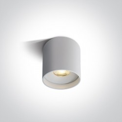 ONE LIGHT griestu gaismeklis Fashion 8W, LED, IP20, 12108C/W/W