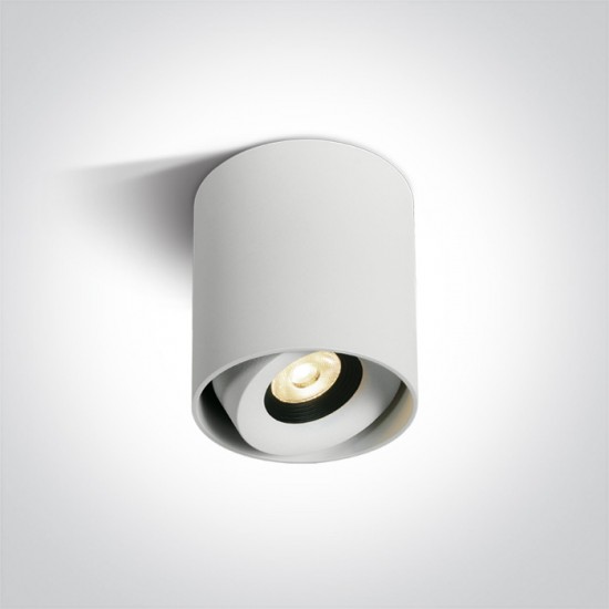 ONE LIGHT ceiling light The SMD 15W, LED, IP40, 12115L/W/W