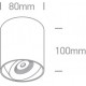 ONE LIGHT потолочный светильник The SMD 15W, LED, IP40, 12115L/W/W