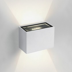 ONE LIGHT Außen-Wandleuchte LED, 2x3W, 3000K, 2x210lm, IP54, 67374/W/W