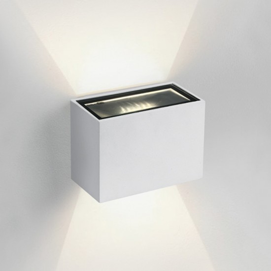 ONE LIGHT outdoor wall light LED, 2x3W, 3000K, 2x210lm, IP54, 67374/W/W