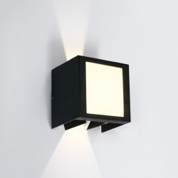 ONE LIGHT уличный настенный светильник Beams LED, 11W, 3000K, 700lm, IP54, 67440A/AN/W