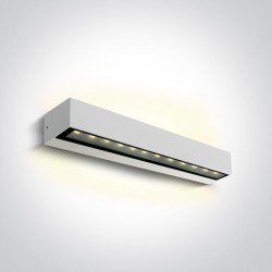 ONE LIGHT āra sienas gaismeklis Double Sided LED, 2x10W, 3000K, 1200lm, IP65, 67526B2/W/W