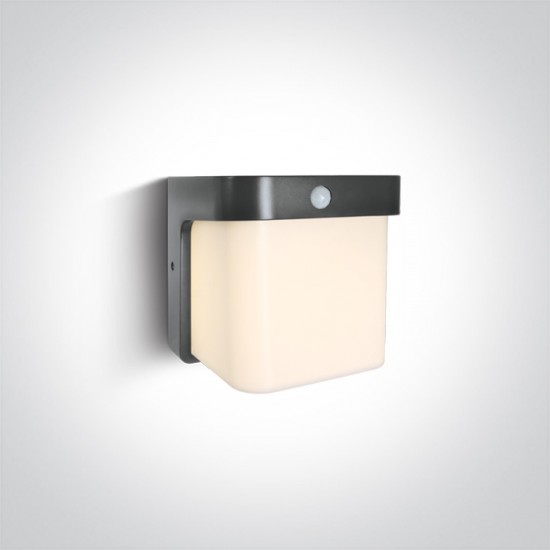 ONE LIGHT Außen-Wandleuchte LED, 12W, 3000K, 600lm, IP54, 67492/AN/W