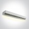 ONE LIGHT Außen-Wandleuchte Simple Sided LED, 13W, 3000K, 780lm, IP65, 67526A3/W/W