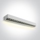 ONE LIGHT outdoor wall light Simple Sided LED, 13W, 3000K, 780lm, IP65, 67526A3/W/W