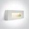 ONE LIGHT уличный настенный светильник The Glass Face LED, 5W, 3000K, 350lm, IP65, 67076A/W/W