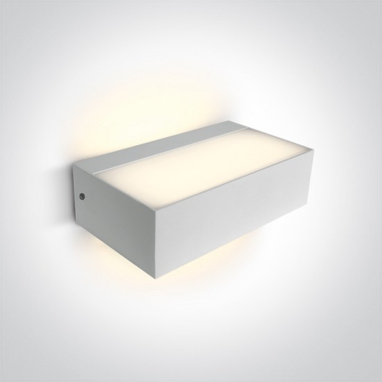 ONE LIGHT outdoor wall light LED, 7W, 3000K, 400lm, IP65, 67392/W/W