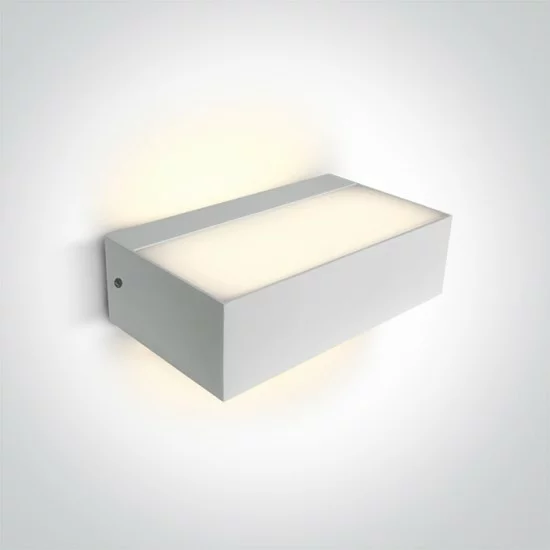 ONE LIGHT Außen-Wandleuchte LED, 7W, 3000K, 400lm, IP65, 67392/W/W ONE LIGHT Außen-Wandleuchte LED, 7W, 3000K, 400lm, IP65, 67392/W/W