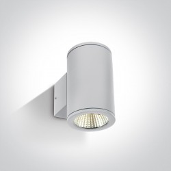 ONE LIGHT уличный настенный светильник Down Beam LED, 2x6W, 3000K, 440lm, IP54, 67138/W/W