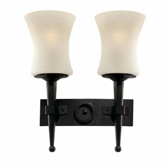 Searchlight wall light Cartwheel 2xE27x60W 0812-2BK Searchlight wall light Cartwheel 2xE27x60W 0812-2BK