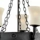 Searchlight Pendant Lamp Cartwheel 5xE27x60W, 0815-5BK Searchlight Pendant Lamp Cartwheel 5xE27x60W, 0815-5BK