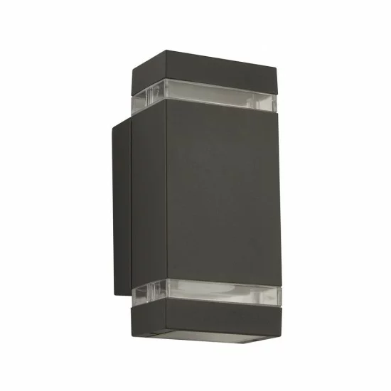 Searchlight outdoor wall light Sheffield, 2x50WxGU10, IP44, 1002-2GY-LED Searchlight outdoor wall light Sheffield, 2x50WxGU10, IP44, 1002-2GY-LED