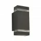 Searchlight outdoor wall light Sheffield, 2x50WxGU10, IP44, 1002-2GY-LED Searchlight outdoor wall light Sheffield, 2x50WxGU10, IP44, 1002-2GY-LED