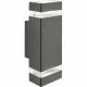 Searchlight outdoor wall light Sheffield, 2x50WxGU10, IP44, 1002-2GY-LED Searchlight outdoor wall light Sheffield, 2x50WxGU10, IP44, 1002-2GY-LED