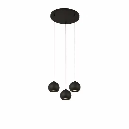 Searchlight pendant lamp Eindhoven 3x50WxGU10, 1014-3BK Searchlight pendant lamp Eindhoven 3x50WxGU10, 1014-3BK