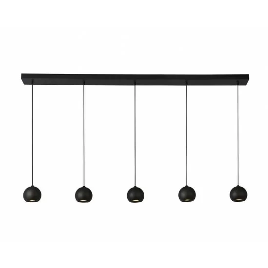 Searchlight pendant lamp Eindhoven 5x50WxGU10, 1014-5BK Searchlight pendant lamp Eindhoven 5x50WxGU10, 1014-5BK