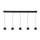 Searchlight pendant lamp Eindhoven 5x50WxGU10, 1014-5BK Searchlight pendant lamp Eindhoven 5x50WxGU10, 1014-5BK