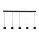 Searchlight pendant lamp Eindhoven 5x50WxGU10, 1014-5BK Searchlight pendant lamp Eindhoven 5x50WxGU10, 1014-5BK