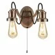 Searchlight sienas gaismeklis Olivia 2xE27x60W 1062-2CU Searchlight sienas gaismeklis Olivia 2xE27x60W 1062-2CU