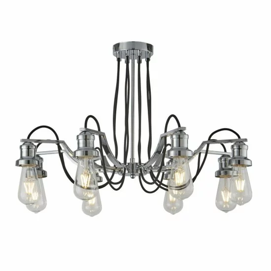 Searchlight Pendelleuchte Olivia 8xE27x60W, 1068-8CC Searchlight Pendelleuchte Olivia 8xE27x60W, 1068-8CC