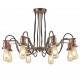 Searchlight piekaramā lampa Olivia 8xE27x60W, 1068-8CU