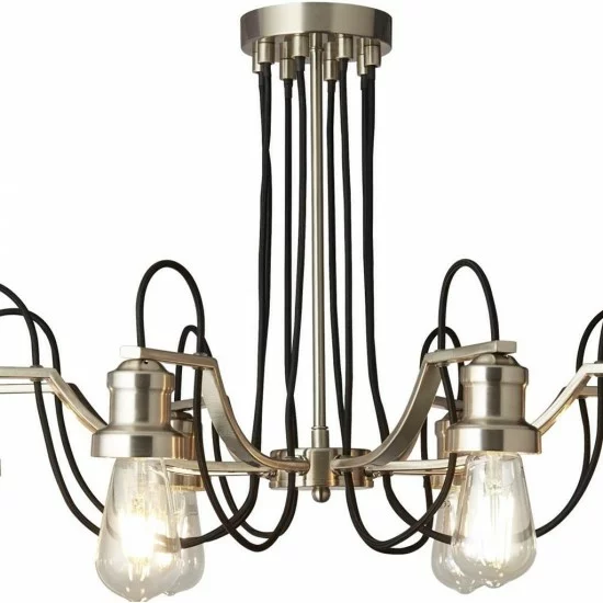 Searchlight Pendelleuchte Olivia 8xE27x60W, 1068-8SS Searchlight Pendelleuchte Olivia 8xE27x60W, 1068-8SS