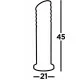 Searchlight DĀRZA DEKORATĪVAIS GAISMEKLIS, STABS BOLLARDS, 1x60WxE27, IP44, 1086-450 Searchlight DĀRZA DEKORATĪVAIS GAISMEKLIS, STABS BOLLARDS, 1x60WxE27, IP44, 1086-450