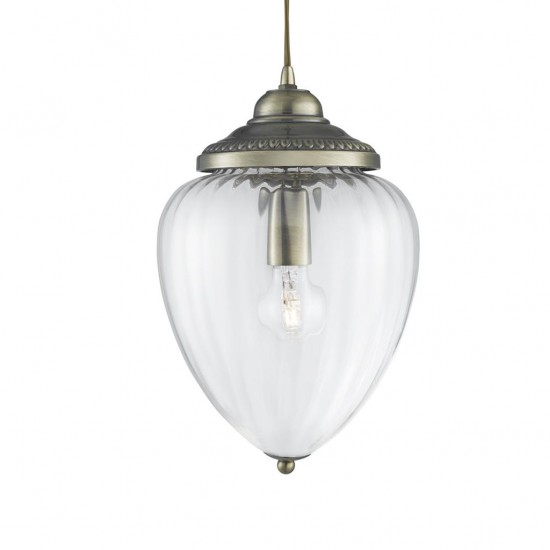 Searchlight Pendant Lamp Moscow 1xE27x60W, 1091AB